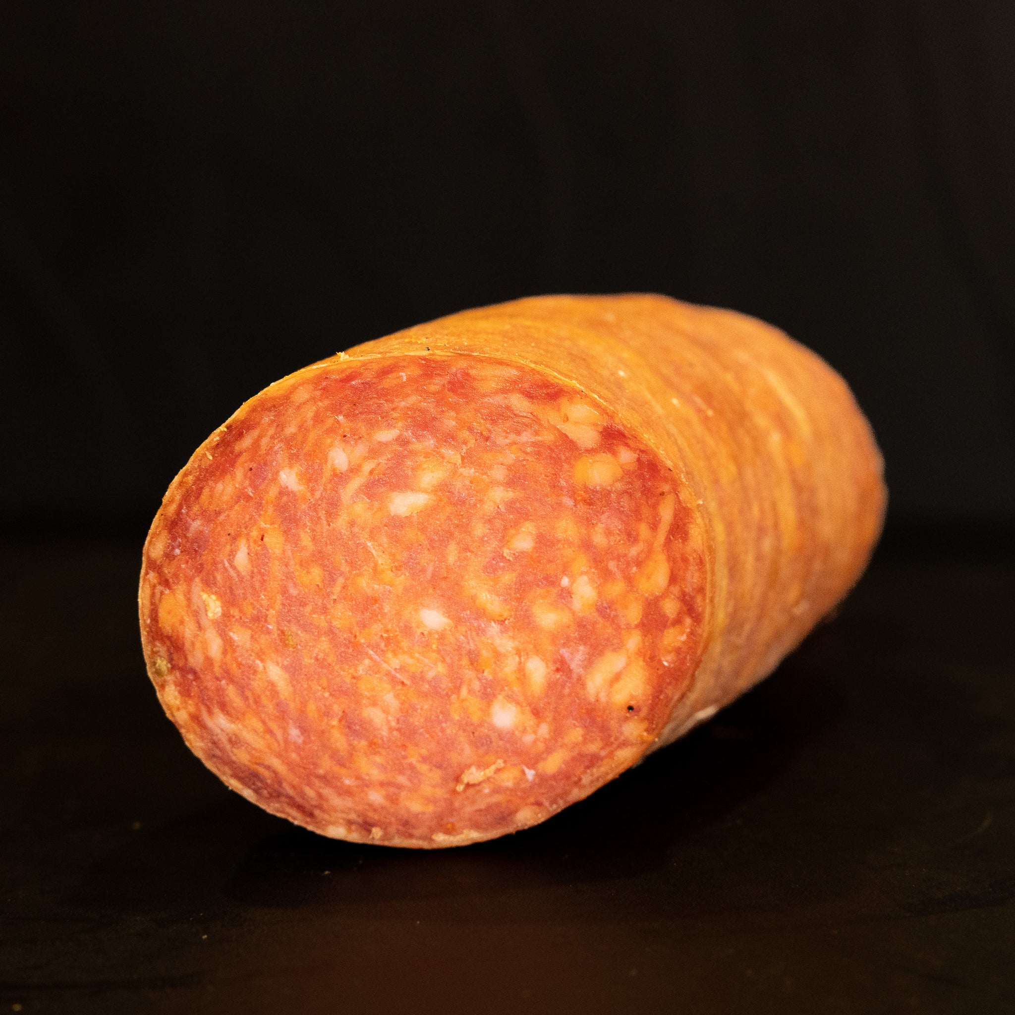 Oma Salami Piment Espalette – geschnitten